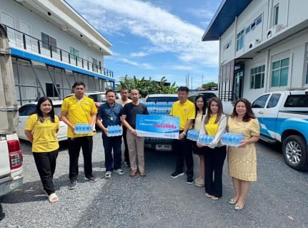 ไฟล์แนบ กปภ.สาขาธัญบุรี สนับสนุนน้ำดื่มบรรจุขวดตราสัญลักษณ์ กปภ. ให้กับอำเภอลำลูกกา เพื่อใช้ในการปฏิบัติงานตามนโยบายปฏิบัติการกวาดล้างยาเสพติด No Drugs No Dealers