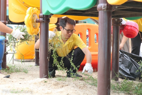 ไฟล์แนบ กปภ.สาขาบ้านฉาง เข้าร่วมกิจกรรมจิตอาสาพัฒนา เนื่องในโอกาสวันเฉลิมพระชนมพรรษาสมเด็จพระนางเจ้าสิริกิติ์ พระบรมราชินีนาถ พระบรมราชชนนีพันปีหลวง