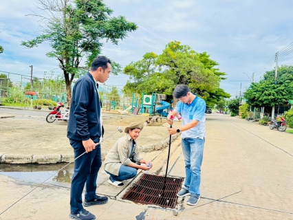 ไฟล์แนบ กปภ.สาขาท่ามะกาลงพื้นที่สำรวจหาท่อแตกท่อรั่ว