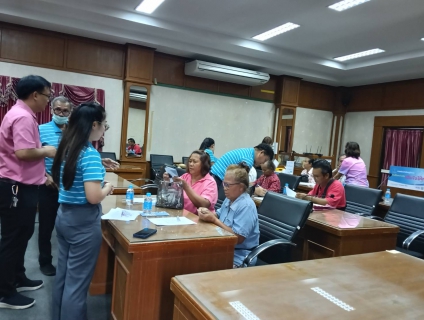 ไฟล์แนบ การประปาส่วนภูมิภาค(กปภ.) สาขาสระแก้ว ลงพื้นบริการประชาชน รับคำร้องขอใช้น้ำประปาพร้อมรับชำระค่าติดตั้ง ณ สำนักงานเทศบาลตำบลเขาฉกรรจ์ ภายใต้โครงการ ใกล้ชิดกว่าเดิมเติมใจให้กัน ครั้งที่ 4/2568