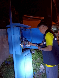 ไฟล์แนบ กปภ.สาขาท่ามะกาลงพื้นที่ ทำ Step Test ค้นหาท่อแตกรั่ว