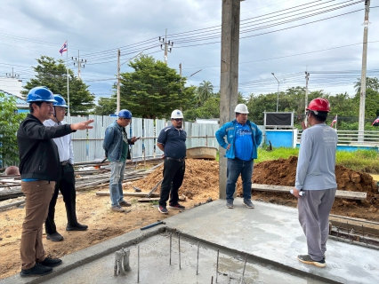 ไฟล์แนบ ผู้ช่วยผู้อำนวยการการประปาส่วนภูมิภาคเขต5(วิชาการ) ลงพื้นที่ติดตามความคืบหน้าโครงการ "'งานวางท่อส่งน้ำและก่อสร้างสถานีจ่ายน้ำ การประปาส่วนภูมิภาคสาขาสายบุรี อำเภอปะนาเระ จังหวัดปัตตานี"