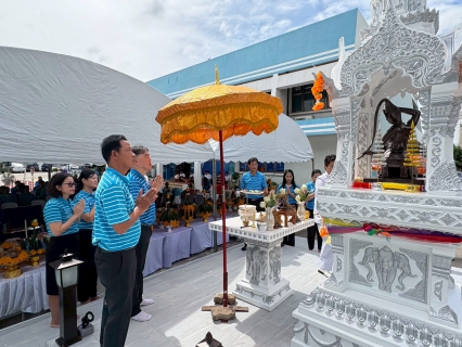 ไฟล์แนบ การประปาส่วนภูมิภาคสาขาขอนแก่น (ชั้นพิเศษ)จัดพิธีตั้งศาลเเละอัญเชิญ บวงสรวงพระแม่ธรณีวิสุทธิสรรพสักขีบารมีธำรงชล เเละพระชัยมงคล(พระภูมิเจ้าที่)