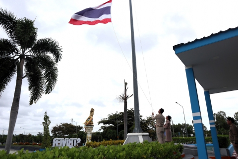 ไฟล์แนบ กปภ.สาขาบ้านฉาง จัดกิจกรรมเนื่องในวันพระราชทานธงชาติไทย ประจำปี 2568