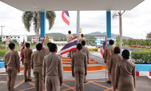 ไฟล์แนบ กปภ.สาขาบ้านฉาง จัดกิจกรรมเนื่องในวันพระราชทานธงชาติไทย ประจำปี 2568