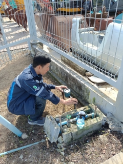 ไฟล์แนบ กปภ.สาขานครปฐมลงพื้นที่เก็บน้ำตัวอย่างประจำเดือน ตุลาคม 2568 