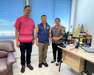 ไฟล์แนบ ผู้จัดการ กปภ.สาขาขลุง เข้าพบผู้ว่าราชการจังหวัดจันทบุรี, รองผู้ว่าราชการจังหวัดจันทบุรี และหัวหน้าส่วนราชการในพื้นที่เนื่องในโอกาสเข้ารับตำแหน่งใหม่