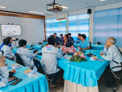 ไฟล์แนบ การประปาส่วนภูมิภาคสาขาปราณบุรี ขอต้อนรับ นายศรายุธ แก้วสินธุ์ รองผู้ว่าการ(ปฏิบัติการ 4) ลงพื้นที่ติดตามโครงการจัดการพลังงาน จากระบบผลิตไฟฟ้าพลังงานแสงอาทิตย์ที่ติดตั้งบนหลังคา (Solar Rooftop) พร้อมตรวจเยี่ยมพนักงาน  ณ กปภ.สาขาปราณบุรี และสถานีผลิตและจ่ายน้ำเขาเสวยราชย์ 