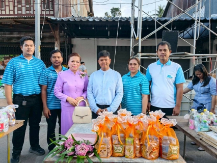 ไฟล์แนบ กปภ.สาขาหลังสวน ร่วมกิจกรรมทำบุญตักบาตรเทโว ประเพณีแห่พระแข่งเรือขึ้นโขนชิงธง ประจำปี 2568