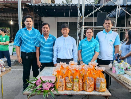 ไฟล์แนบ กปภ.สาขาหลังสวน ร่วมกิจกรรมทำบุญตักบาตรเทโว ประเพณีแห่พระแข่งเรือขึ้นโขนชิงธง ประจำปี 2568