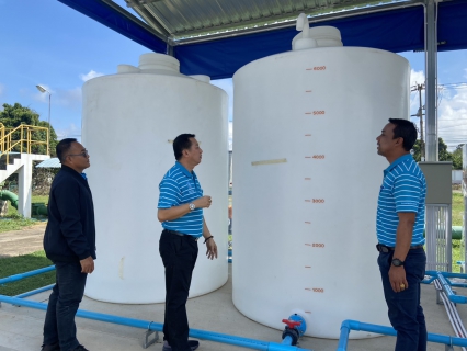 ไฟล์แนบ ผจก.กปภ.สาขากำแพงเพชร ลงพื้นที่สถานีผลิตน้ำหนองปลิง! ย้ำมาตรฐานการผลิต สร้างความเชื่อมั่นคุณภาพน้ำประปา