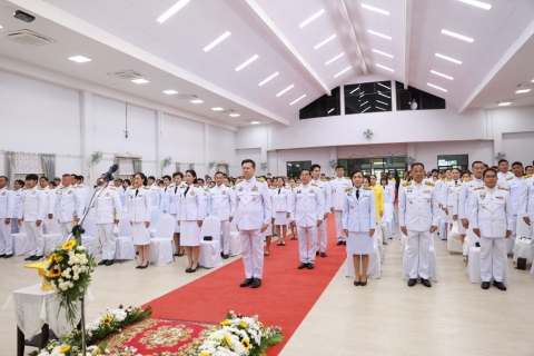 ไฟล์แนบ กปภ.สาขากำแพงเพชร ร่วมพิธีวางพวงมาลาถวายราชสักการะ เนื่องในวันนวมินทรมหาราช 13 ตุลาคม 2568