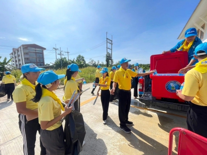ไฟล์แนบ กปภ.สาขาขลุง เข้าร่วมกิจกรรมจิตอาสาพัฒนาเนื่องในโอกาสวันสำคัญของชาติไทย ประจำเดือนตุลาคม 2568 พร้อมมอบน้ำดื่มตราสัญลักษณ์ กปภ. จำนวน 250 ขวด