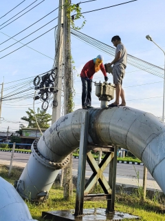 ไฟล์แนบ กปภ.สาขามหาสารคาม ดำเนินการล้างแอร์วาล์ว เพื่อเพิ่มประสิทธิภาพการสูบจ่ายน้ำดิบ เพื่อผลิตน้ำประปา