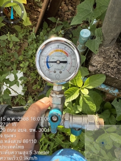 ไฟล์แนบ กปภ.สาขาหลังสวน นำทีมลงพื้นที่สุ่มตรวจวัดแรงดันน้ำ หน้ามาตร ในพื้นที่ อำเภอหลังสวน จังหวัดชุมพร