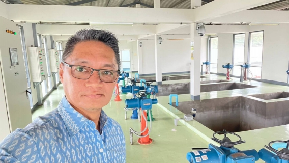 ไฟล์แนบ ลงพื้นที่เข้าตรวจเยี่ยมสถานีผลิต-จ่ายน้ำ ในความรับผิดชอบ กปภ.สาขาพนมสาคาม