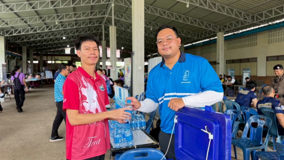 ไฟล์แนบ กปภ.สาขาตราด เข้าร่วมโครงการจังหวัดตราดรวมใจ บริการเคลื่อนที่ รับฟังทุกข์สุขประชาชน ร่วมกับหน่วยแพทย์เคลื่อนที่ พอ.สว. ประจำจังหวัดกิจกรรมเทิดพระเกียรติเนื่องในวันคล้ายวันพระราชสมภพสมเด็จพระศรีนครินทราบรมราชชนนี 