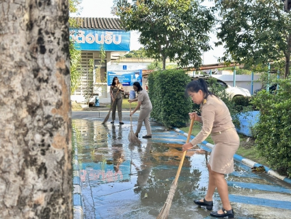 ไฟล์แนบ กปภ.สาขาสมุทรสาคร (พ) จัดกิจกรรมเคารพธงชาติ สวดมนต์ และทำความสะอาดพื้นที่สำนักงาน