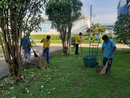 ไฟล์แนบ กปภ.สาขาสมุทรสาคร (พ) จัดกิจกรรมเคารพธงชาติ สวดมนต์ และทำความสะอาดพื้นที่สำนักงาน