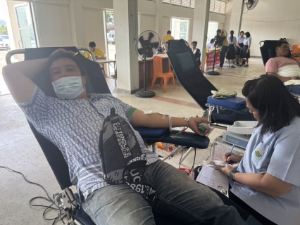 ไฟล์แนบ สภากาชาดจังหวัดสุพรรณบุรีร่วมกับโรงพยาบาลเจ้าพระยายมราช และที่ทำการปกครองอำเภอเดิมบางนางบวช ในการอำนวยความสะดวกและรับบริจาคโลหิต