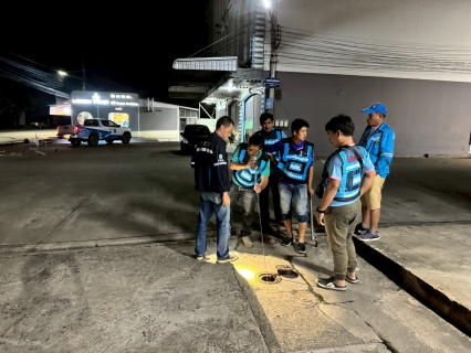 ไฟล์แนบ กปภ.สาขากาญจนบุรี ลงพื้นที่ ทำ Step Test ค้นหาท่อแตกรั่ว ลดปัญหาการเกิดน้ำสูญเสีย 