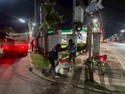 ไฟล์แนบ กปภ.สาขากาญจนบุรี ลงพื้นที่ ทำ Step Test ค้นหาท่อแตกรั่ว ลดปัญหาการเกิดน้ำสูญเสีย 