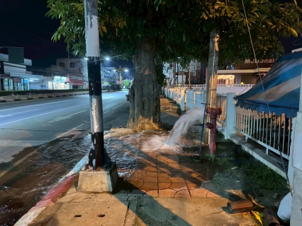 ไฟล์แนบ กปภ.สาขากาญจนบุรี ลงพื้นที่ ทำ Step Test ค้นหาท่อแตกรั่ว ลดปัญหาการเกิดน้ำสูญเสีย 
