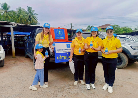 ไฟล์แนบ การประปาส่วนภูมิภาคสาขาเวียงสระ เข้าร่วมกิจกรรมจิตอาสาปล่อยพันธุ์สัตว์น้ำ เนื่องในวันนวมินทรมหาราช พร้อมทั้งมอบน้ำดื่มบรรจุขวดตราสัญลักษณ์ กปภ. 