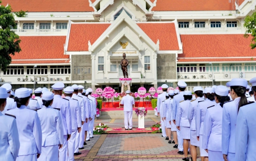 ไฟล์แนบ กปภ.สาขาคลองหลวง ร่วมพิธีวางพวงมาลาถวายสักการะ เนื่องในวันปิยมหาราช 23 ตุลาคม 2568