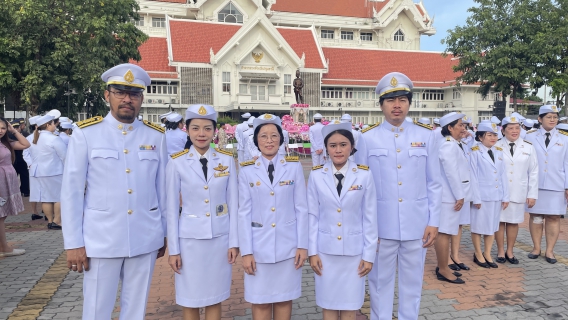 ไฟล์แนบ กปภ.สาขาคลองหลวง ร่วมพิธีวางพวงมาลาถวายสักการะ เนื่องในวันปิยมหาราช 23 ตุลาคม 2568