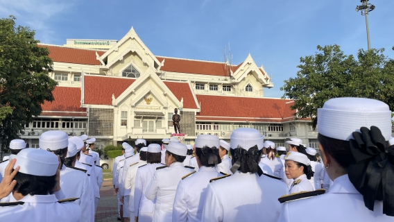 ไฟล์แนบ กปภ.สาขาคลองหลวง ร่วมพิธีวางพวงมาลาถวายสักการะ เนื่องในวันปิยมหาราช 23 ตุลาคม 2568