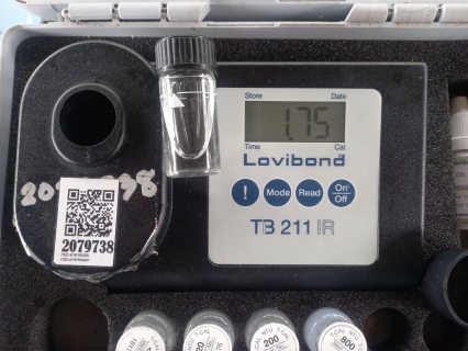 ไฟล์แนบ กปภ.สาขาขนอม ดำเนินการตรวจสอบคุณภาพน้ำประปา ณ ป้อมตำรวจสี่แยกครูประวิง และบ้านผู้ใช้น้ำ ม.3 ต.ขนอม ต.ขนอม อ.ขนอม จ.นครศรีธรรมราช 
