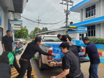 ไฟล์แนบ กปภ.สาขากาญจนบุรี มอบน้ำดื่มบรรจุขวดตราสัญลักษณ์