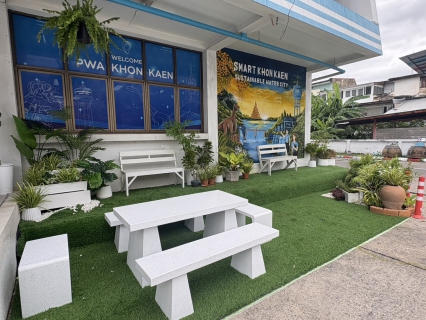 ไฟล์แนบ กปภ.สาขาขอนแก่น (พ) ปรับปรุงศาลพระแม่ธรณีฯ และศาลพระภูมิเจ้าที่ พร้อมปรับภูมิทัศน์ เพิ่มพื้นที่สีเขียว สร้างบรรยากาศร่มรื่น เป็นมุมพักผ่อนพร้อมเป็นจุด check in แห่งใหม่ต้อนรับลูกค้าและประชาชนผู้มาใช้บริการ ณ สำนักงาน