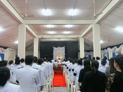 ไฟล์แนบ การประปาส่วนภูมิภาคสาขาพนมสารคาม  ร่วมพิธีบำเพ็ญกุศลสัตตมวาร (ครบรอบ 7 วัน) ถวายเป็นพระราชกุศลแด่  สมเด็จพระนางเจ้าสิริกิติ์ พระบรมราชินีนาถ พระบรมราชชนนีพันปีหลวง 