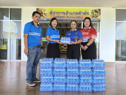 ไฟล์แนบ การประปาส่วนภูมิภาคสาขาคลองท่อมมอบน้ำดื่มบรรจุขวดตราสัญลักษณ์ กปภ. จำนวน 480 ขวด