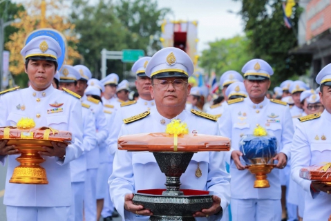 ไฟล์แนบ การประปาส่วนภูมิภาคสาขาคลองท่อม นำโดย นางเพ็ญศรี ชตีพานี ผู้จัดการการประปาส่วนภูมิภาคสาขาคลองท่อม เข้าร่วมพิธีอัญเชิญผ้าพระกฐินพระราชทาน