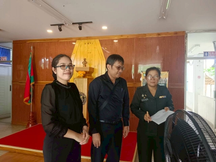 ไฟล์แนบ กปภ.สาขากาญจนบุรี ออกติดตามหนี้ค้างชำระค่าน้ำประปาของส่วนราชการ 