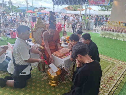 ไฟล์แนบ การประปาส่วนภูมิภาคสาขาเดิมบางนางบวช ร่วมสืบสานประเพณี "กฐินสามัคคี ประเพณีแห่งศรัทธา" 