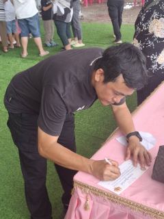 ไฟล์แนบ การประปาส่วนภูมิภาคสาขาเดิมบางนางบวช ร่วมสืบสานประเพณี "กฐินสามัคคี ประเพณีแห่งศรัทธา" 