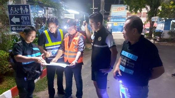 ไฟล์แนบ การประปาส่วนภูมิภาคสาขามหาสารคาม ทำการออกสำรวจหาท่อแตก-รั่ว โดยวิธีการ Passive Control 