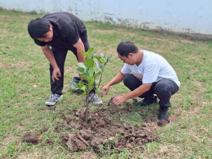 ไฟล์แนบ การประปาส่วนภูมิภาคสาขาเสนา พร้อมด้วยพนักงานในสังกัด ร่วมจัดกิจกรรม วันรักต้นไม้ประจำปีของชาติ 2568