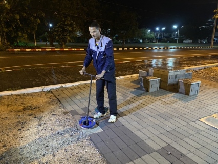 ไฟล์แนบ กปภ.สาขาเพชรบุรี ดำเนินการทำ STEP TEST สำรวจหาท่อแตกรั่วเชิงรุก พื้นที่ที่มีน้ำสูญเสียสูง 