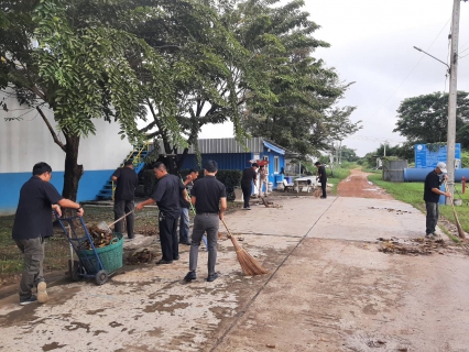 ไฟล์แนบ กปภ.สาขาสมุทรสาคร (พ) จัดกิจกรรมเคารพธงชาติ สวดมนต์ และทำความสะอาดพื้นที่สำนักงาน