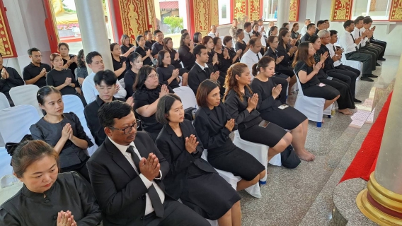 ไฟล์แนบ การประปาส่วนภูมิภาคสาขาขนอม ร่วมพิธีบำเพ็ญกุศลสวดพระอภิธรรมถวายพระราชกุศลแด่ สมเด็จพระนางเจ้าสิริกิติ์ พระบรมราชินีนาถ พระบรมราชชนนีพันปีหลวง