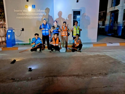 ไฟล์แนบ การประปาส่วนภูมิภาคสาขาบ้านไผ่ ทำการออกสำรวจหาท่อแตก - รั่ว โดยวิธีการ Passive Control