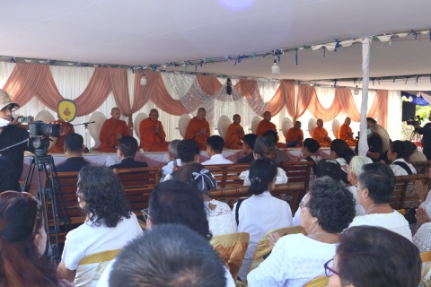 ไฟล์แนบ การประปาส่วนภูมิภาคสาขาปากน้ำประแสร์ ร่วมงานสืบสานประเพณีทอดผ้าป่ากลางน้ำ 