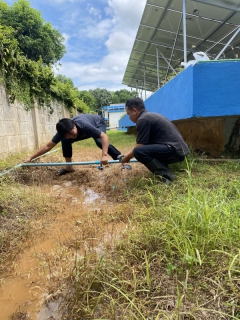 ไฟล์แนบ กปภ.สาขากาญจนบุรี ทำกิจกรรมบำรุงรักษาระบบจ่ายสารเคมี สำหรับควบคุมคุณภาพน้ำให้ได้มาตรฐานคุณภาพน้ำ กปภ. เพื่อเตรียมการรับสถานการณ์น้ำขุ่น เนื่องจากน้ำท่วมฉับพลัน น้ำป่าไหลหลาก 