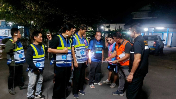 ไฟล์แนบ การประปาส่วนภูมิภาคสาขามหาสารคาม ทำการออกสำรวจหาท่อแตก-รั่ว โดยวิธีการ Passive Control (DMA11)