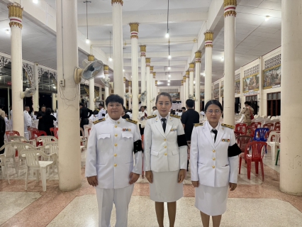 ไฟล์แนบ การประปาส่วนภูมิภาคสาขากระนวน ร่วมพิธีบำเพ็ญกุศลปัณรสมวาร (15 วัน) เพื่ออุทิศถวายเป็นพระราชกุศลแด่สมเด็จพระนางเจ้าสิริกิติ์ พระบรมราชินีนาถ พระบรมราชชนนีพันปีหลวง  